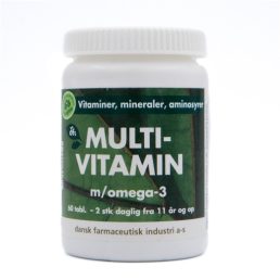 Multivitamin m/Omega-3 Vegansk
