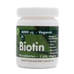 Biotin Vitamin 6000 mcg