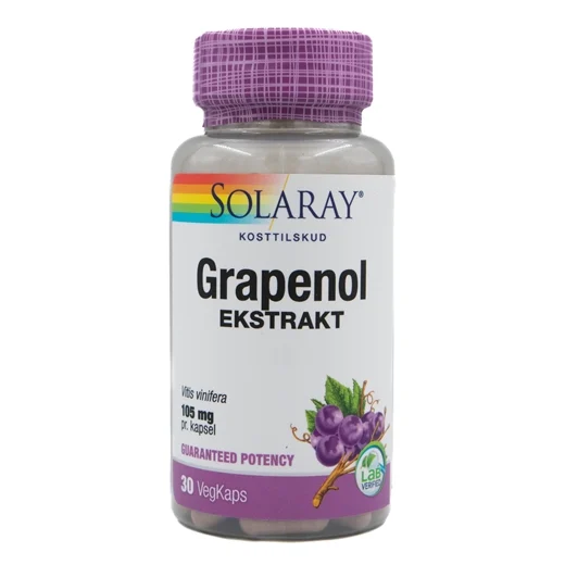 Solaray Grapenol 105 mg Uglecare Solaray Grapenol 105 mg