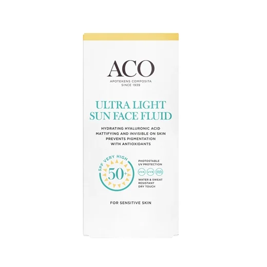 ACO SUN Ult Light Face SPF 50 Uglecare ACO SUN Ult Light Face SPF 50