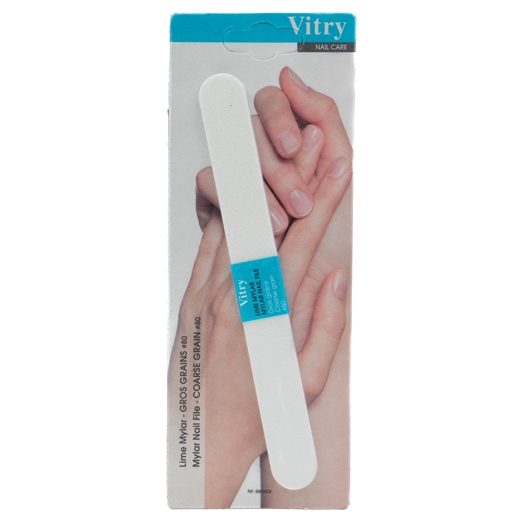 Vitry Mylar Neglefil 80 Hvid