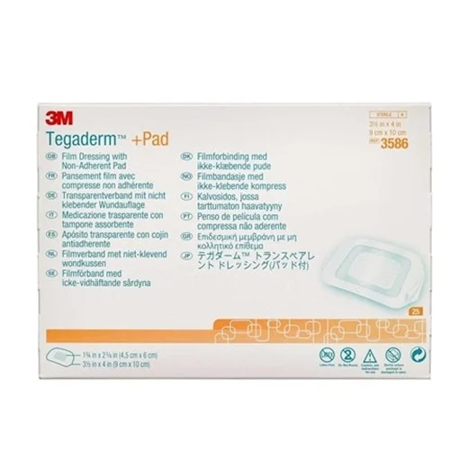3M Tegaderm+Pad 9x10cm Uglecare 3M Tegaderm+Pad 9x10cm