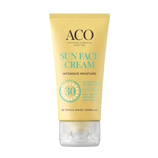 ACO Sun Face Cream SPF 30 50ml Uglecare ACO Sun Face Cream SPF 30 50ml
