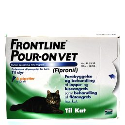 Frontline pour-on-vet til kat