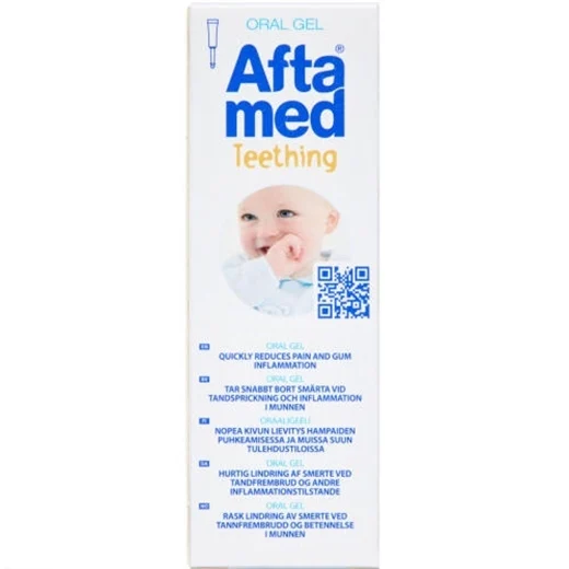 Aftamed Teething Gel 10 ml Uglecare Aftamed Teething Gel 10 ml