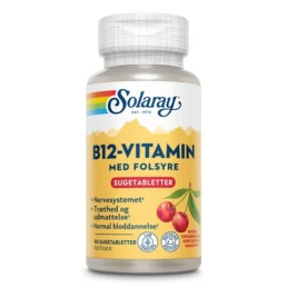 Solaray B12 med Folsyre