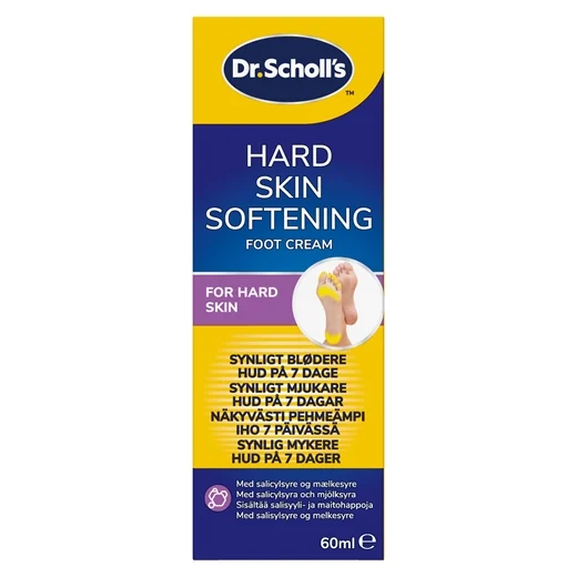 Scholl Intensiv creme hård hud Uglecare Scholl Intensiv creme hård hud