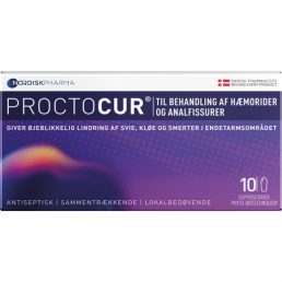 Proctocur Suppositorier