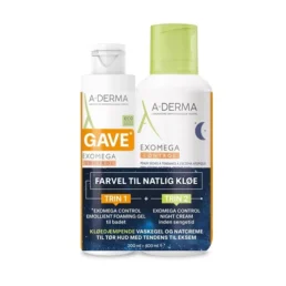 A-DERMA Exomega Night + Gel Ki