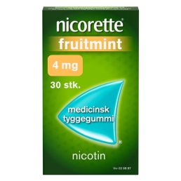 Nicorette fruitmint 4 mg