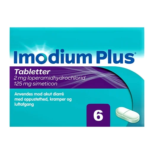 Imodium Plus 2mg + 125mg Uglecare Imodium Plus 2mg + 125mg