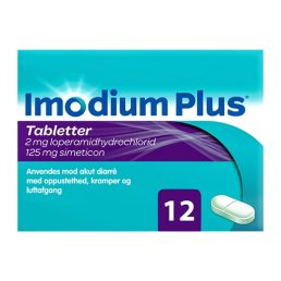 Imodium Plus 2mg + 125mg