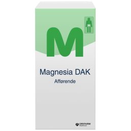 Magnesia "DAK" 500 mg 100 stk