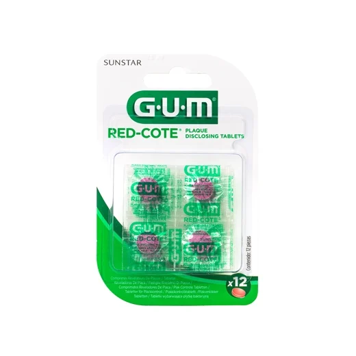 GUM Red Cote 824 MA Plakkontro Uglecare GUM Red Cote 824 MA Plakkontro