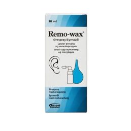 Remo-wax ørespray m.øresprøjte