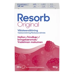 Resorb Hindbær brusetabl