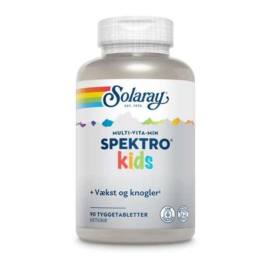 Solaray Spektro Kids Tygge Uglecare Solaray Spektro Kids Tygge