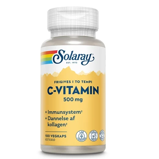 Solaray C-vitamin 500 mg Uglecare Solaray C-vitamin 500 mg