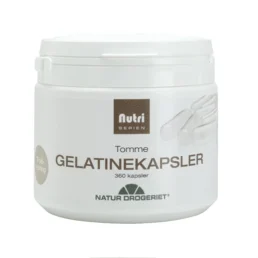 Tomme Gelatine Kapsler