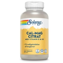 Solaray Cal-Mag Citrat +D +K2