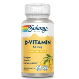Solaray D-vitamin 50 mcg
