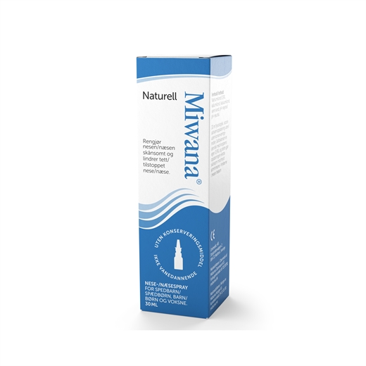 Miwana Næsespray Naturel Uglecare Miwana Næsespray Naturel