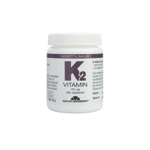 K2-vitamin 45 µg Uglecare K2-vitamin 45 µg