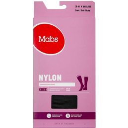Mabs Nylon Knee Wide Black M