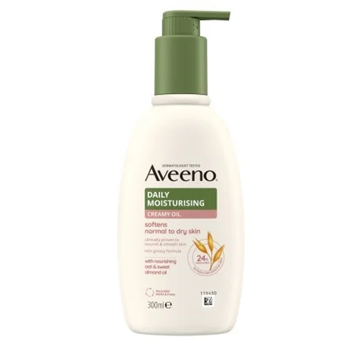 Aveeno Daily Moist. Creamy Oil Uglecare Aveeno Daily Moist. Creamy Oil