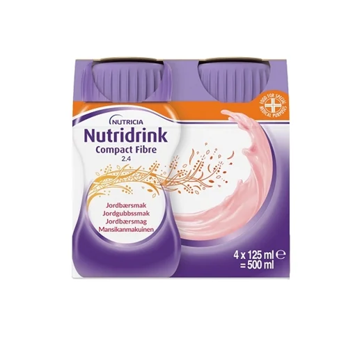 Nutridrink Comp Fibre Jordbær Uglecare Nutridrink Comp Fibre Jordbær