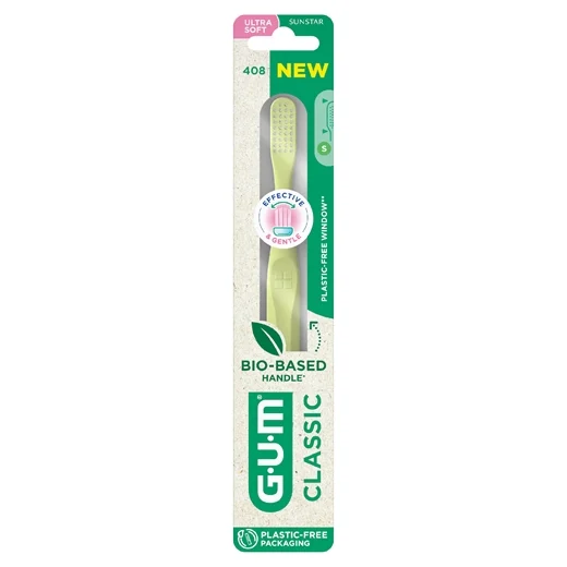 GUM CLASSIC 408 Tandbørste Uglecare GUM CLASSIC 408 Tandbørste