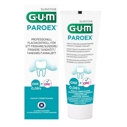 GUM Paroex Tandpasta 0,06 chx Uglecare GUM Paroex Tandpasta 0,06 chx