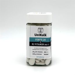 Unikalk Forte 20 K2 140 stk