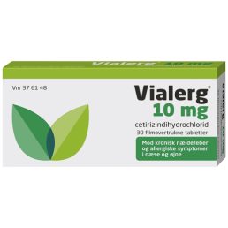 Vialerg 10 mg - 30 tabletter