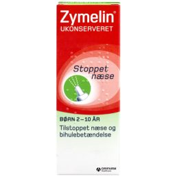 Zymelin ukonserveret - Børn 2-10år  0,5 mg/ml 10 ml