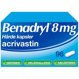 Benadryl 8 mg