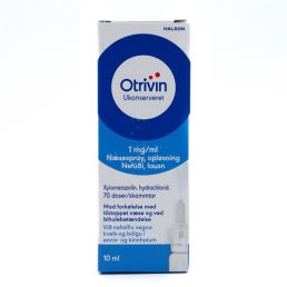 Otrivin ukonserveret 1 mg/ml