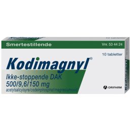 Kodimagnyl Ikke-stoppende "DAK" 10 stk