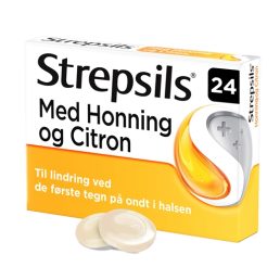 Strepsils m.honning & citron