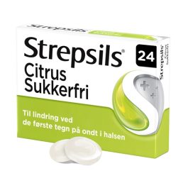 Strepsils Citrus Sukkerfri 0,6