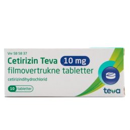 Cetirizin "Teva" 10 mg
