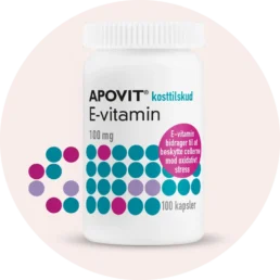 Apovit E-vitamin 100 tabletter