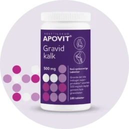 Apovit Gravid Kalk 180 tabletter