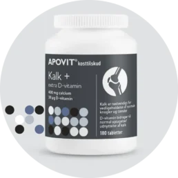 APOVIT Kalk + extra D-vitamin