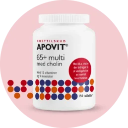 Apovit 65+ multi med cholin