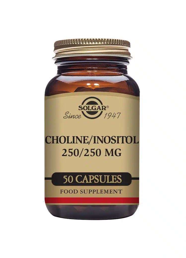 Solgar Choline/Inositol 250mg 50 stk