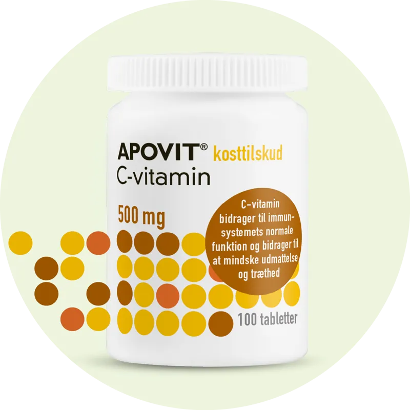 Apovit C-vita­min 500 mg 100 tab­let­ter