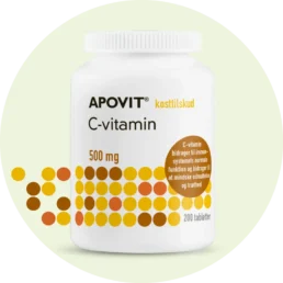 Apovit C-vitamin 500 mg 200 tabletter