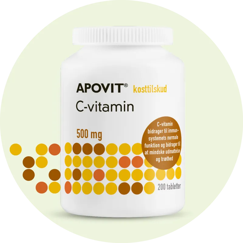 Apovit C-vita­min 500 mg 200 tab­let­ter