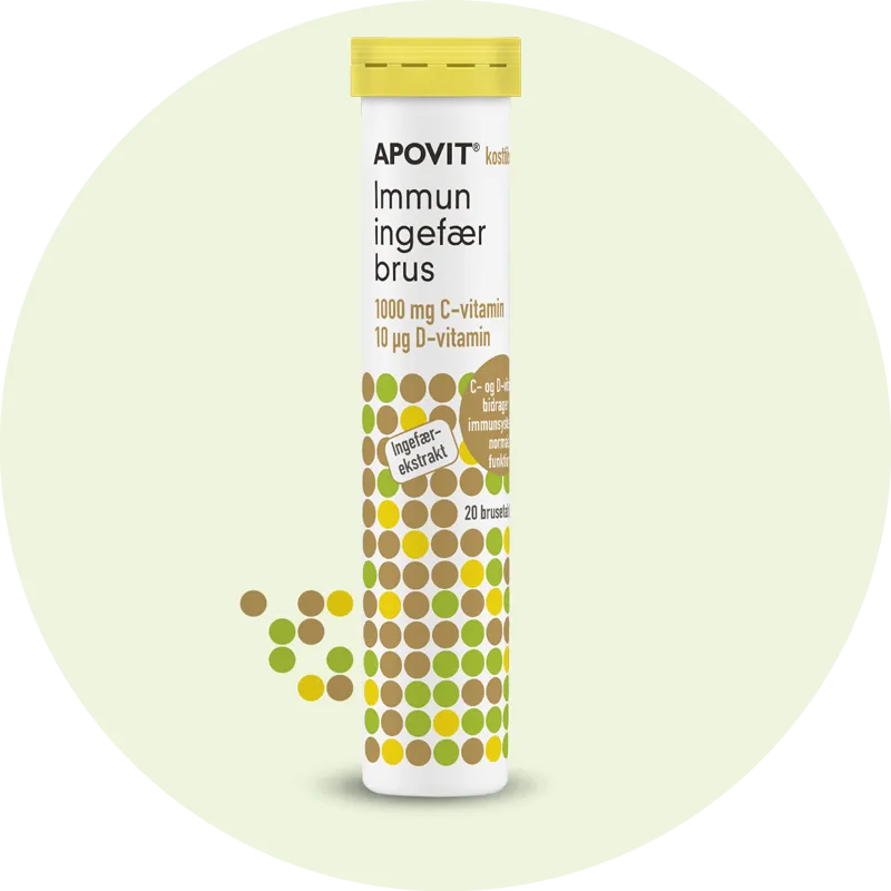 Apovit Immun Ingefær - 20 stk